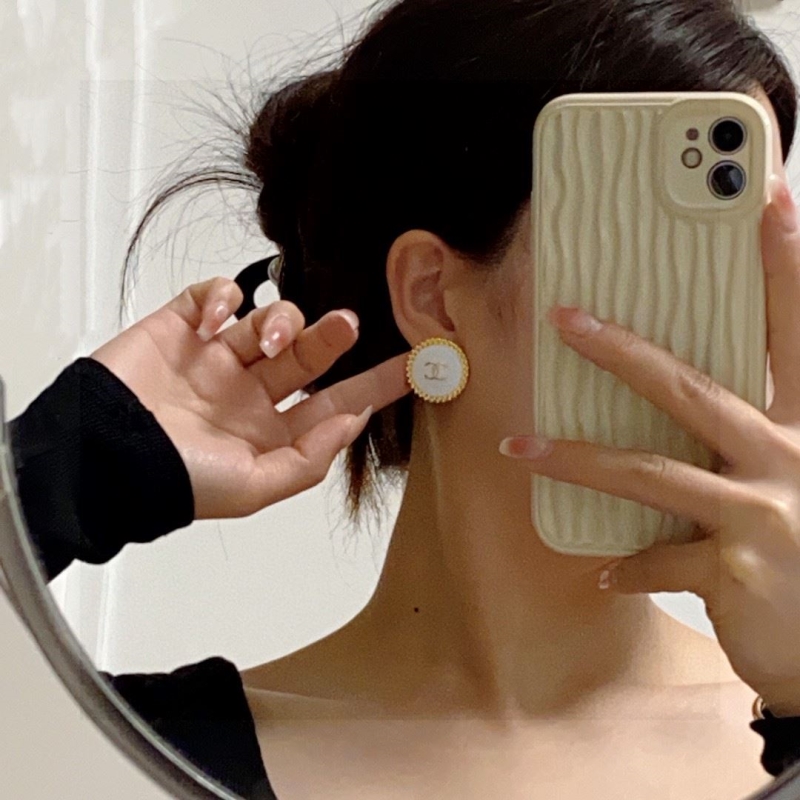 Ch*el earrings
